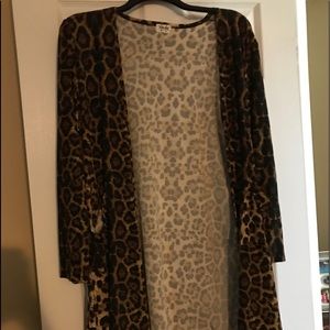 Leopard cardigan